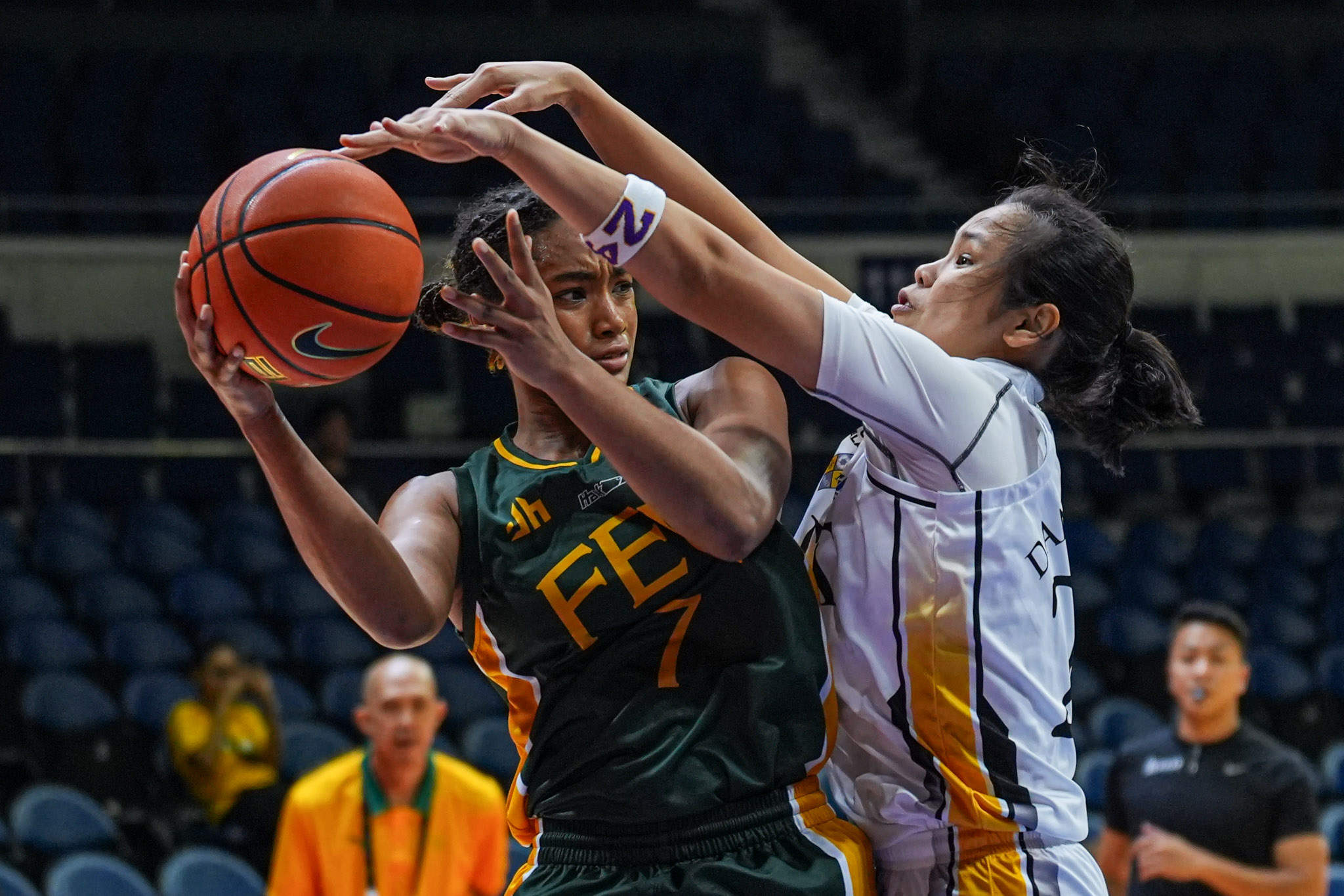 UAAP89-Women_s-Basketball_-UST-vs-FEU_-ESPANOL-Amyah-06258 UST extends unbeaten run in UAAP women's basketball with 46-point rout of FEU Basketball FEU News UAAP UST - philippine sports news