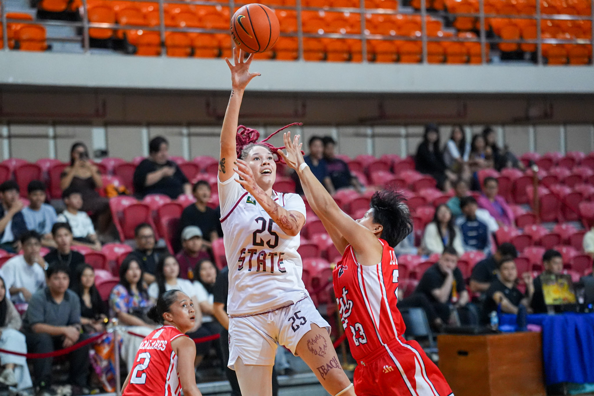 UAAP89-Womens-UP-vs-UE_-ABRAMS-Tiani-00469 UP climbs to second in UAAP women's basketball after dominant win over UE Basketball News UAAP UE UP - philippine sports news