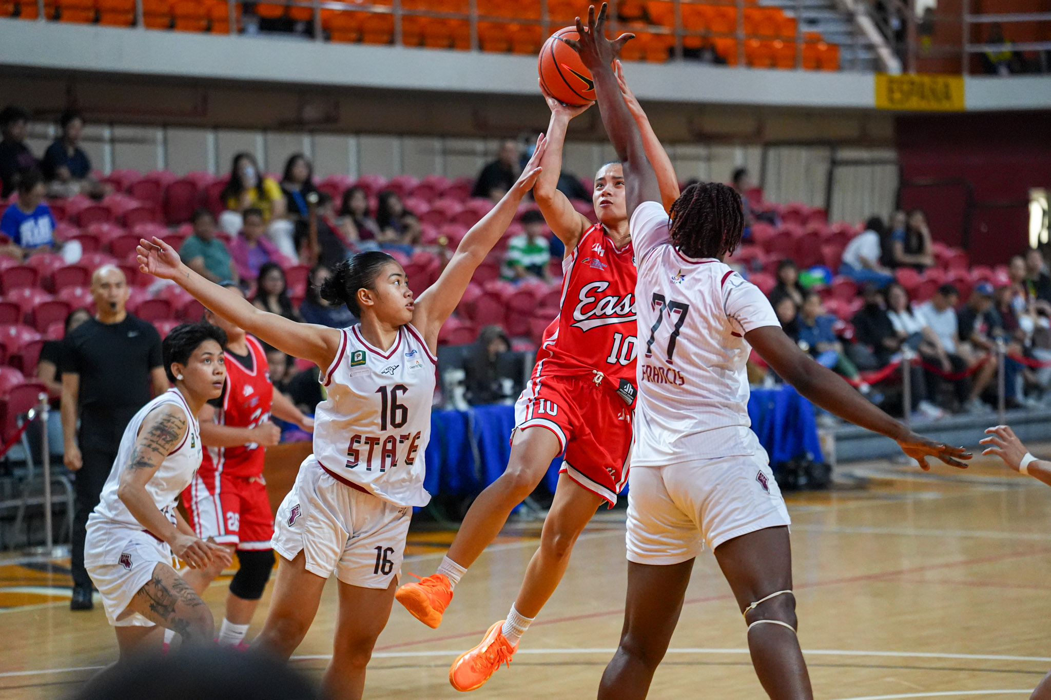 UAAP89-Womens-UP-vs-UE_-LACAYANGA-Rachel-00723 UP climbs to second in UAAP women's basketball after dominant win over UE Basketball News UAAP UE UP - philippine sports news