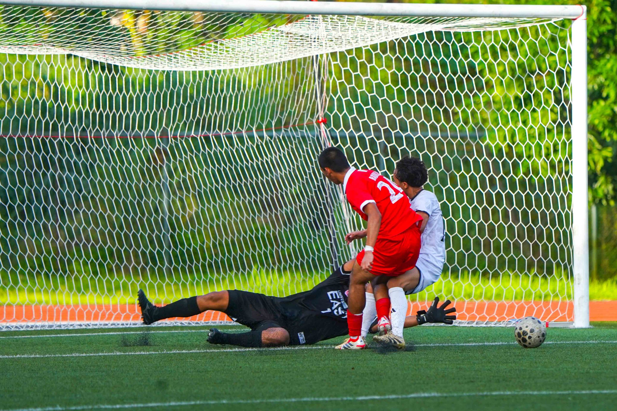 UAAPS89-MFT_UST-vs-UE-Mhike-Cimat-scaled Balliner strikes after 10 seconds as UST blanks UE for second straight win in UAAP men's football Football News UAAP UE UST  - philippine sports news
