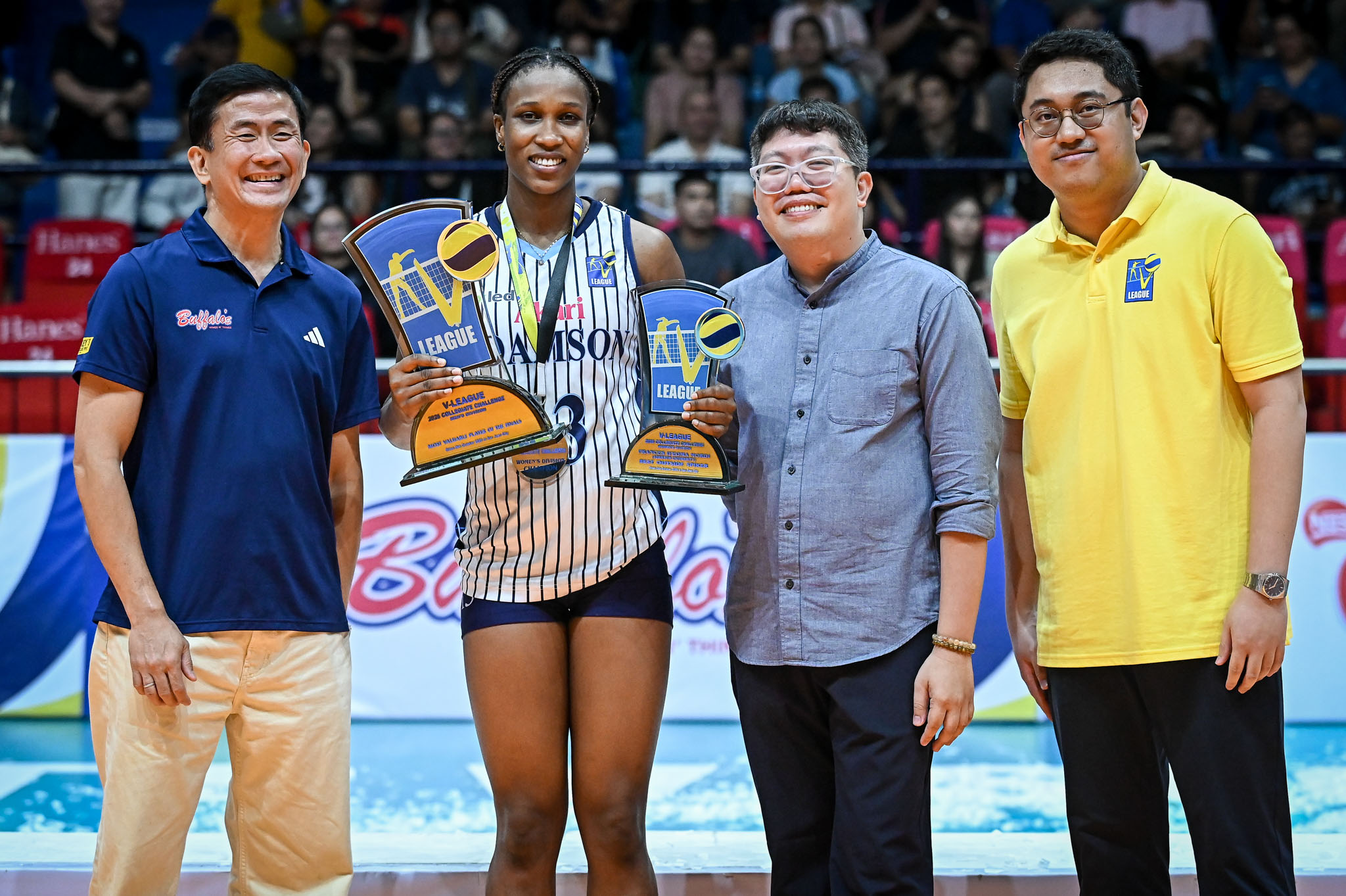 VL-2026-Awarding-Frances-Mordi-Finals-MVP-4086 Adamson soars to V-League repeat, dominates individual awards AdU News UST V-League Volleyball - philippine sports news