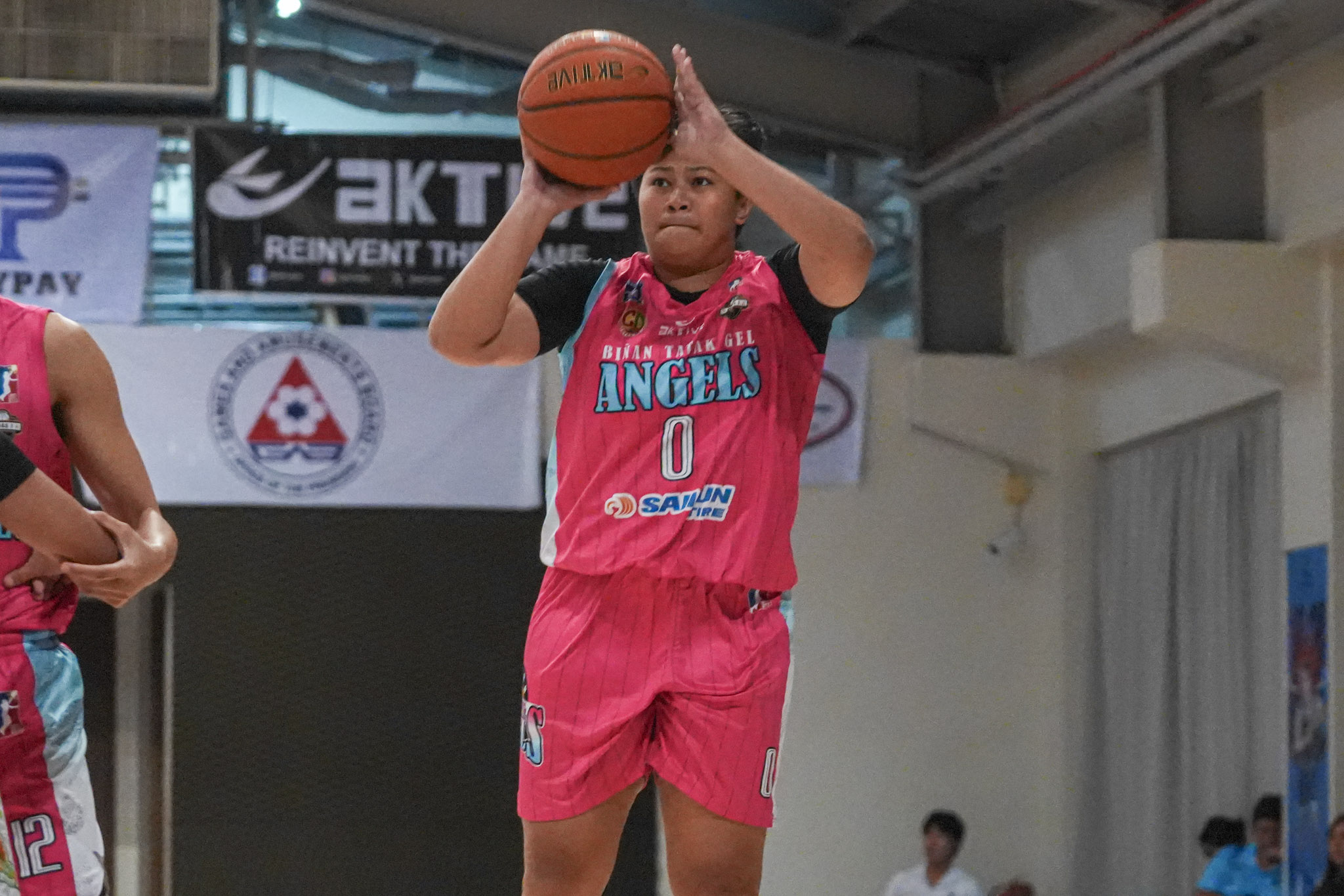 WMPBL-2nd-Reg-Season_-Caloocan-vs-Binan_-NABALAN-Ria-08129 Biñan-Tatak Gel unloads on Caloocan, stays in outright semis race in WMPBL Basketball News WMPBL - philippine sports news